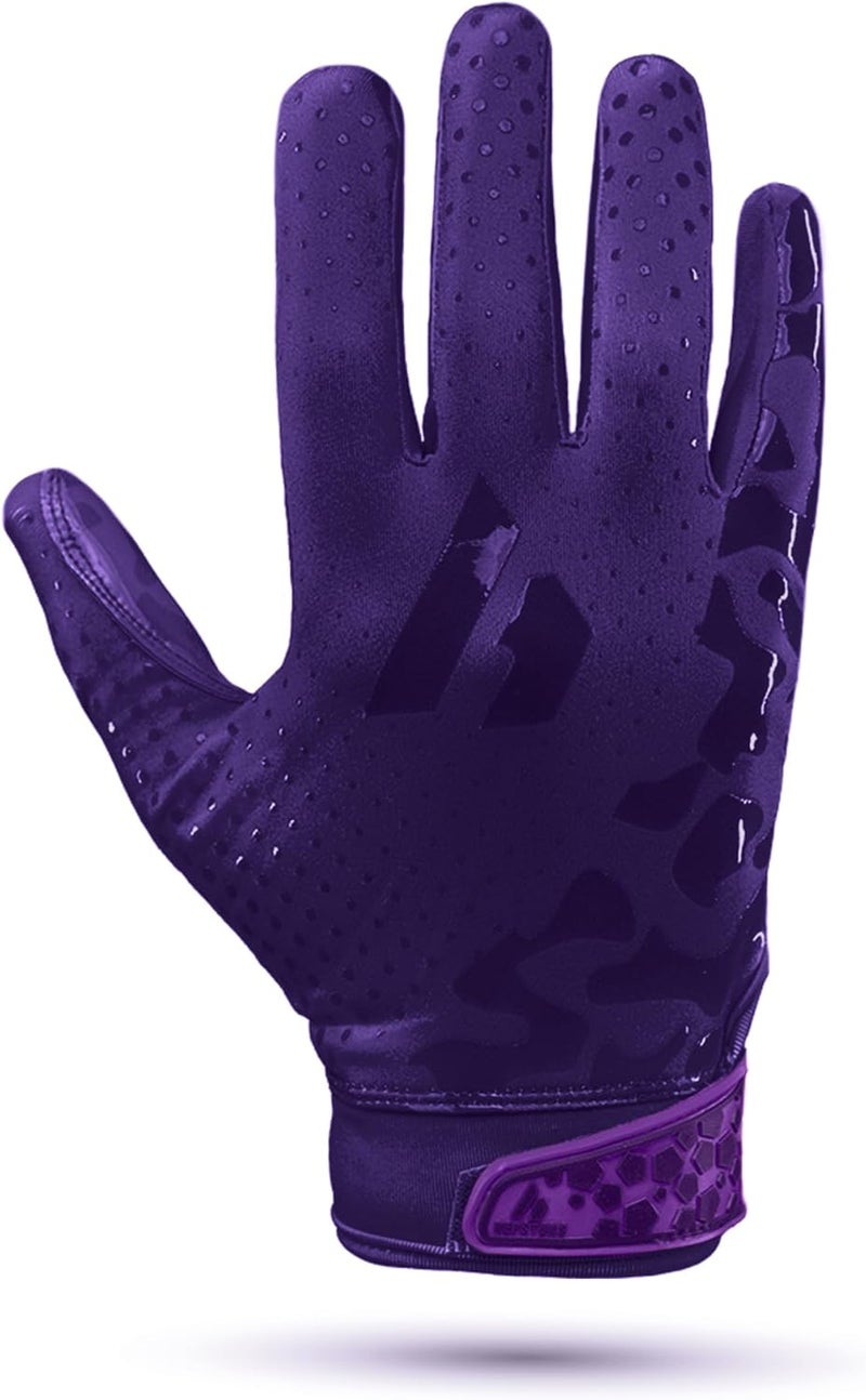 Repsters RPG1 Football Gloves - Men’s Elite Trendy Wide Receiver Gloves – Extra Sticky Grip Football Gloves for Game Day, Training, High School and College - Adult and Youth Sizes - Image 1